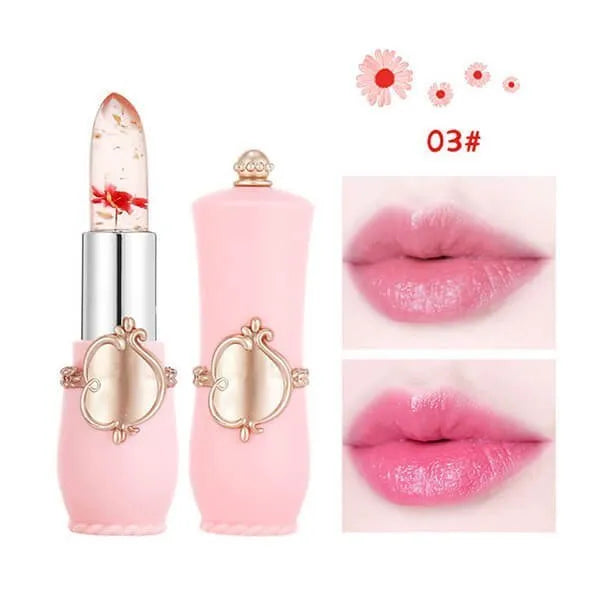 Crystal Jelly Flower Color Changing Lipstick